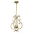 Savoy House Lombard 3 Light Pendant, Noble Brass