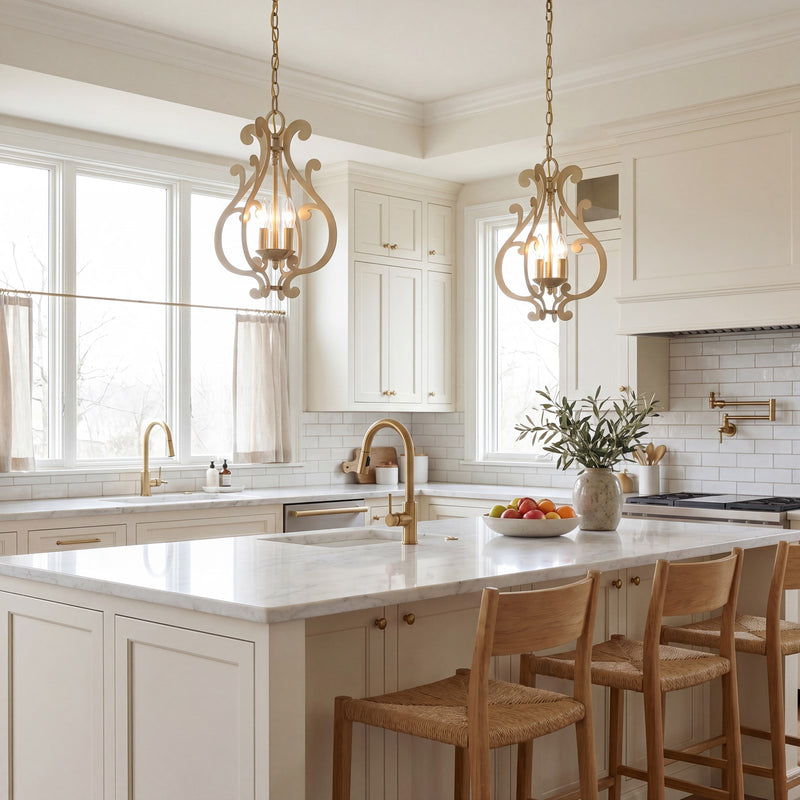 Savoy House Lombard 3 Light Pendant, Noble Brass