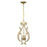 Savoy House Lombard 3 Light Pendant, Noble Brass