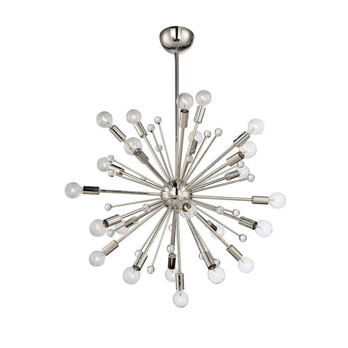 Savoy House Galea 24-Light Chandelier, Polished Nickel