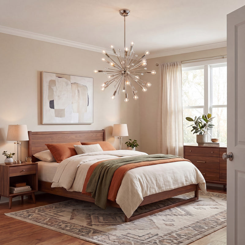 Savoy House Galea 24-Light Chandelier, Polished Nickel
