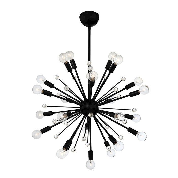 Savoy House Galea 24-Light Chandelier, Matte Black