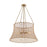 Savoy House Longleaf 4-Light Outdoor Chandelier, Burnished Brass