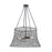 Savoy House Longleaf 4-Light Outdoor Chandelier, Matte Black