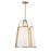 Savoy House Chartwell 4-Light Pendant, Warm Brass