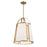 Savoy House Chartwell 4-Light Pendant, Warm Brass