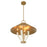 Savoy House Hearne 4 Lt Pendant, Warm Brass, Warm Brass