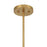 Savoy House Hearne 4 Lt Pendant, Warm Brass, Warm Brass