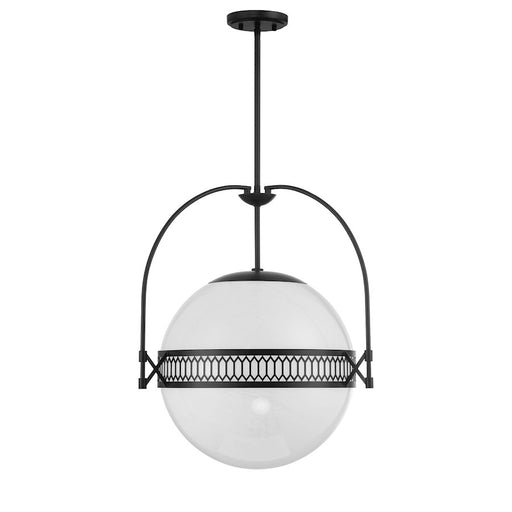 Savoy House Thornhill 3-Light Pendant, Matte Black