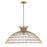 Savoy House Lanai 1 Light Pendant, Warm Brass/Clear Seeded - 7-6427-1-322