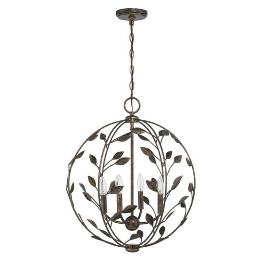 Savoy House Laska 4 Lt Pendant, Enchanted Bronze
