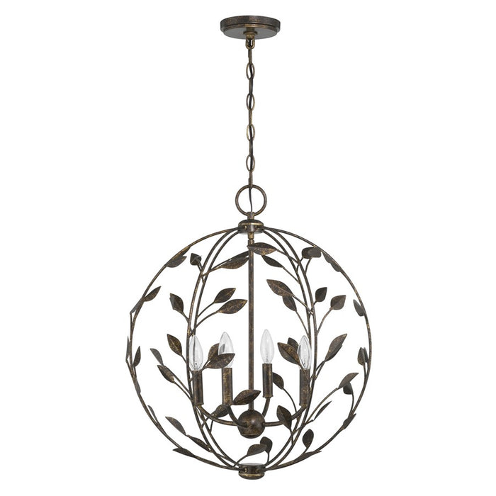 Savoy House Laska 4 Lt Pendant, Enchanted Bronze