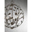 Savoy House Laska 4 Lt Pendant, Enchanted Bronze