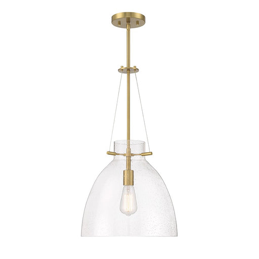 Savoy House Foster 1-Light Pendant, Warm Brass - 7-7006-1-322