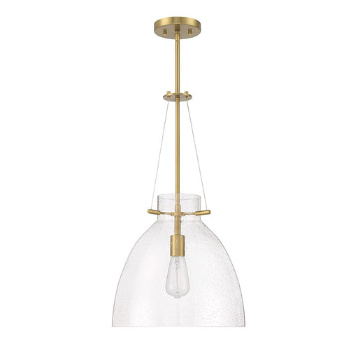 Savoy House Foster 1-Light Pendant, Warm Brass