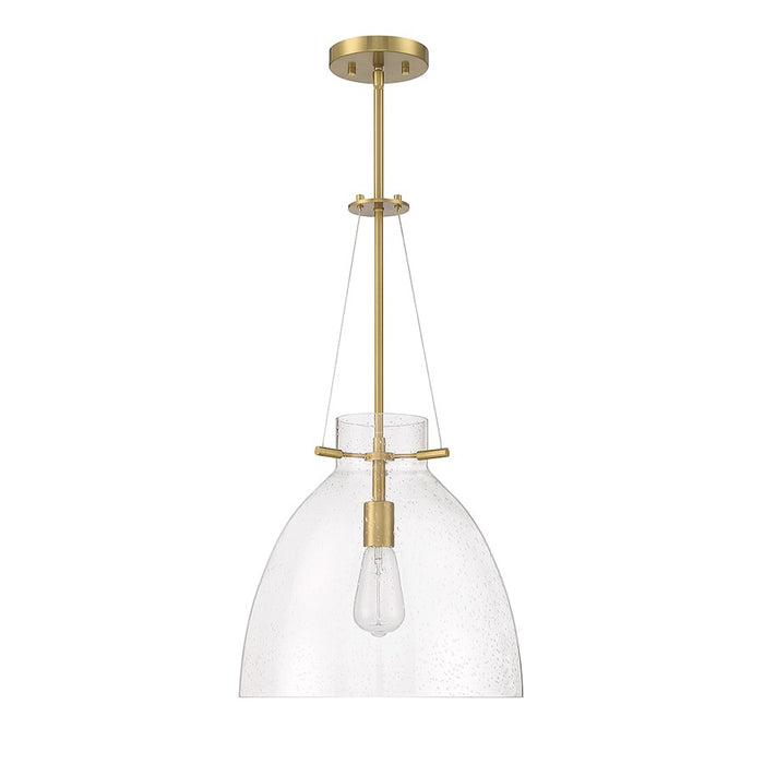 Savoy House Foster 1-Light Pendant, Warm Brass