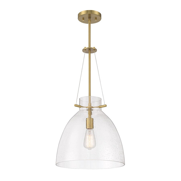 Savoy House Foster 1-Light Pendant, Warm Brass