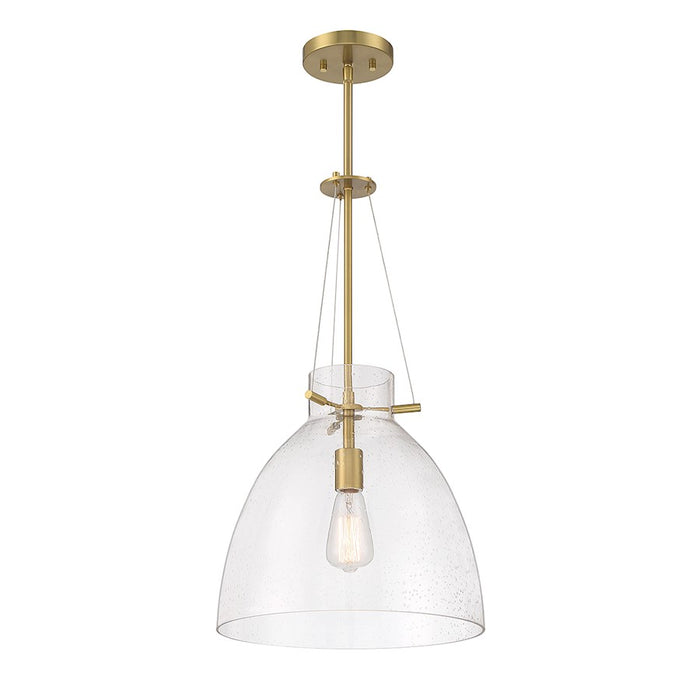 Savoy House Foster 1-Light Pendant, Warm Brass