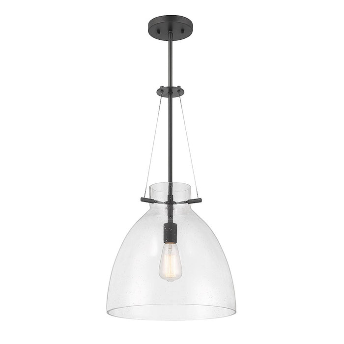 Savoy House Foster 1-Light Pendant, Matte Black