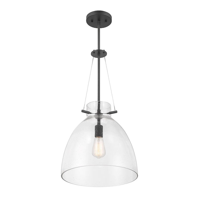 Savoy House Foster 1-Light Pendant, Matte Black