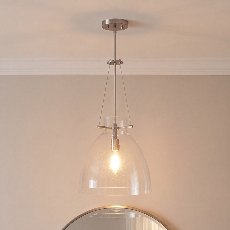 Savoy House Foster 1-Light Pendant, Satin Nickel