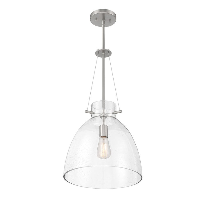 Savoy House Foster 1-Light Pendant, Satin Nickel
