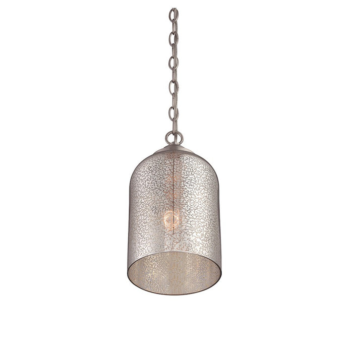 Savoy House Bally 1-Light Pendant, Satin Nickel