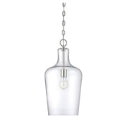 Savoy House Franklin 1-Light Pendant, Polished Nickel - 7-702-1-109