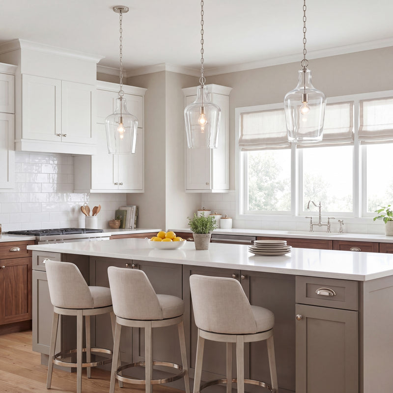 Savoy House Franklin 1-Light Pendant, Polished Nickel