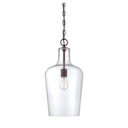 Savoy House Franklin 1-Light Pendant, English Bronze - 7-702-1-13