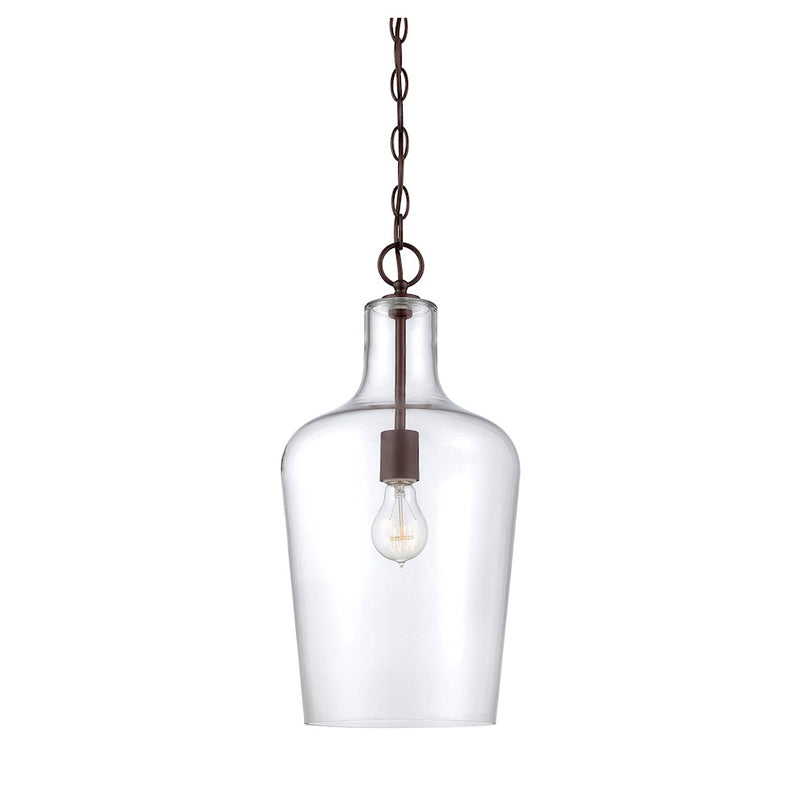 Savoy House Franklin 1-Light Pendant, English Bronze