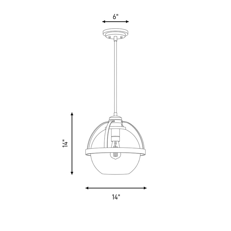 Savoy House Pendleton 1 Light Pendant