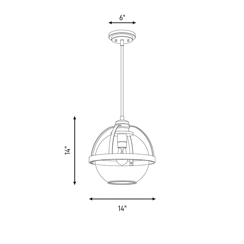 Savoy House Pendleton 1 Light Pendant