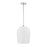 Savoy House Livingston 1 Lt Pendant, Chrome/White Opal, Chrome