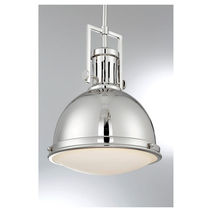 Savoy House Chival 1-Light Pendant, Polished Nickel