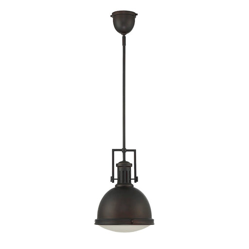 Savoy House Chival 1-Light Pendant, English Bronze