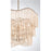 Savoy House Melia 6 Light Pendant, Cypress/Beads