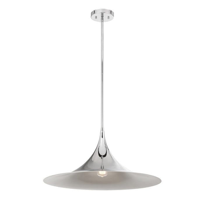 Savoy House Bowdin 1-Light Pendant, Polished Chrome