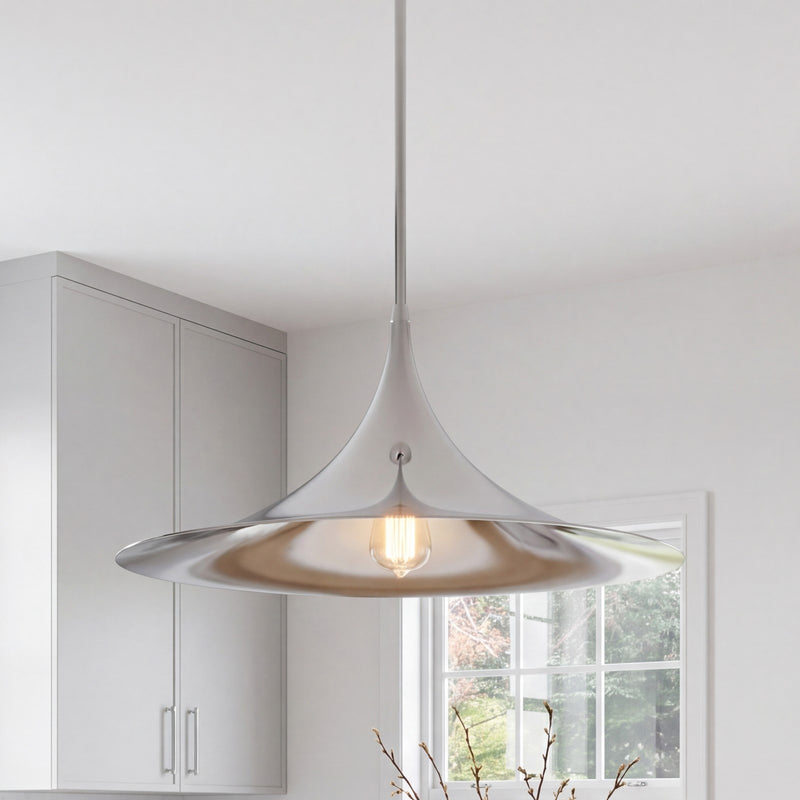 Savoy House Bowdin 1-Light Pendant, Polished Chrome