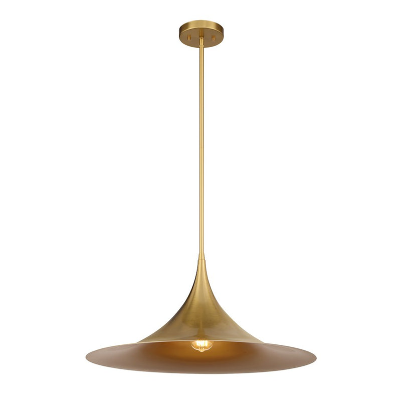 Savoy House Bowdin 1-Light Pendant, Warm Brass