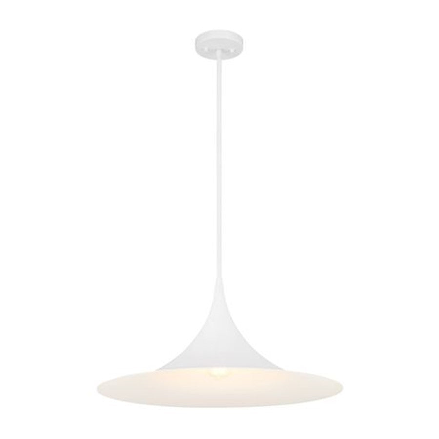 Savoy House Bowdin 1-Light Pendant, Bisque White