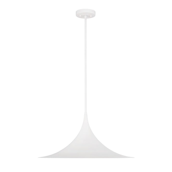 Savoy House Bowdin 1-Light Pendant, Bisque White