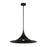 Savoy House Bowdin 1-Light Pendant, Matte Black - 7-7639-1-89