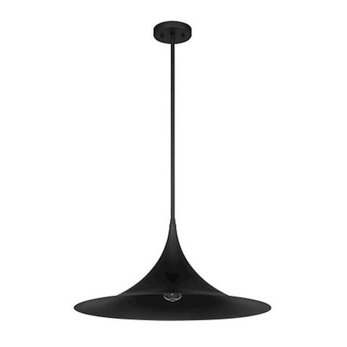 Savoy House Bowdin 1-Light Pendant, Matte Black