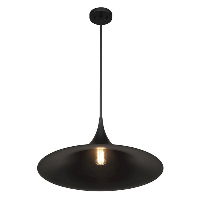 Savoy House Bowdin 1-Light Pendant, Matte Black