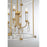 Savoy House Mayfair 4-Light Pendant, Warm Brass/Chrome