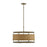 Savoy House Arcadia 6-Light Pendant, Burnished Brass/Rattan - 7-7771-6-177