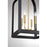 Savoy House Sheffield 4 Light Pendant, Black/Brass Accents