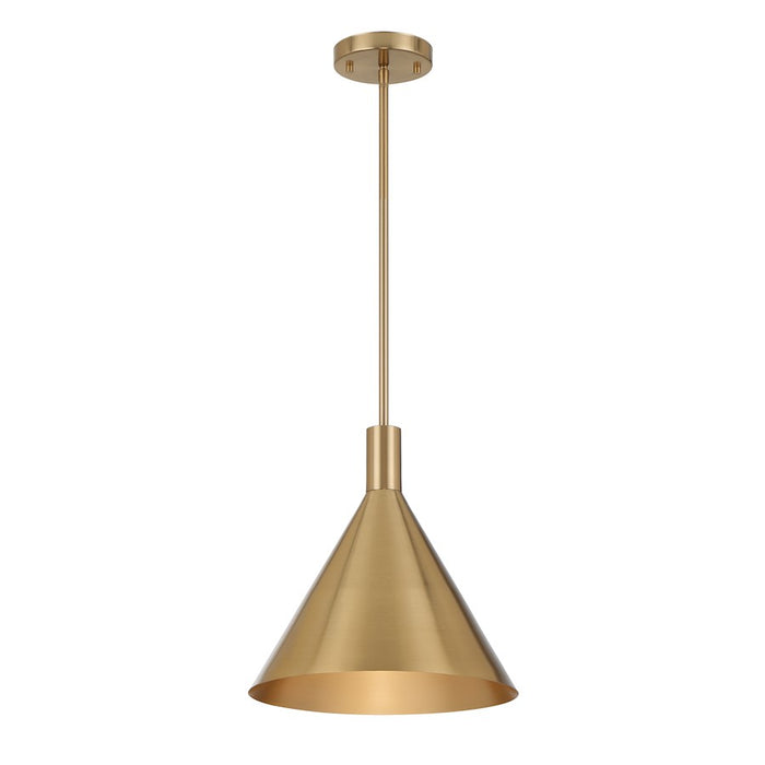 Savoy House Pharos 1-Light Pendant, Noble Brass - 7-8001-1-127