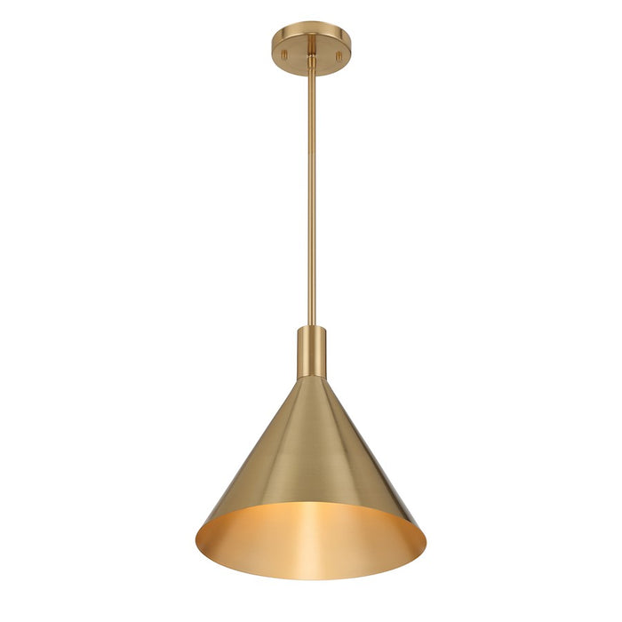 Savoy House Pharos 1-Light Pendant, Noble Brass